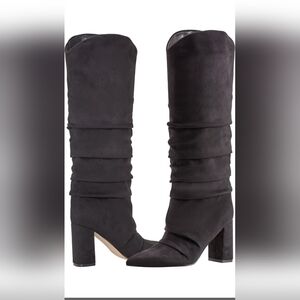 Marc Fisher Pinted Toe Knee High Boot (Women) 7.5